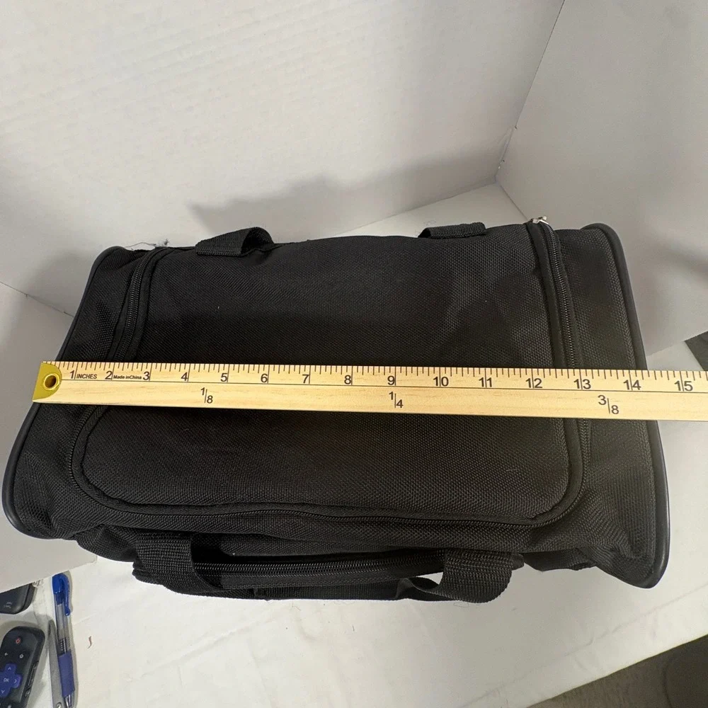 American Tourister Black Small Travel Duffel Bag Carry On Personal Item KL-59